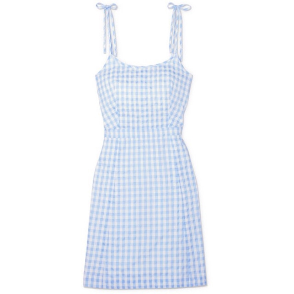 Madewell Gingham Mini Dress